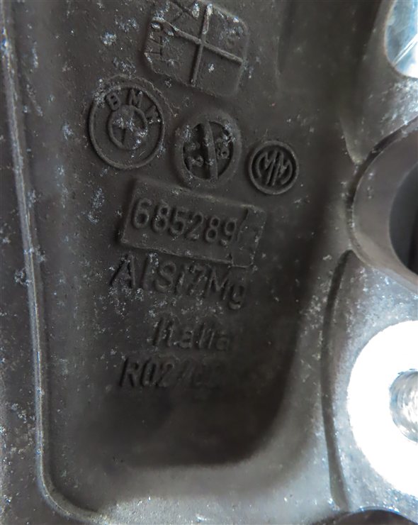 Thumbnail 4: 2013-2019 BMW 640i 650i (F06) GRAN COUPE SEDAN REAR RIGHT SPINDLE KNUCKLE HUB