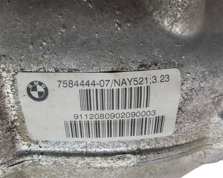 Thumbnail 3: 11-19 BMW 528i 535i 640i (F10 F12) REAR DIFFERENTIAL GEAR CARRIER (3.23 RATIO)