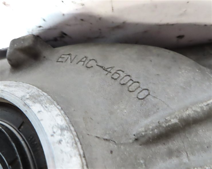 Thumbnail 4: 11-19 BMW 528i 535i 640i (F10 F12) REAR DIFFERENTIAL GEAR CARRIER (3.23 RATIO)