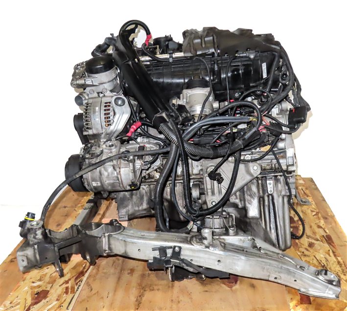 Thumbnail 5: 12-19 BMW 535i 640i 740i (F01 F02 F06) RWD 3.0L N55 ENGINE ASSEMBLY (131k)