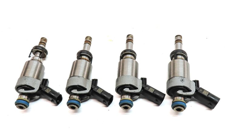Thumbnail 2: 08-17 AUDI A3 A4 A5 A6 Q5 TT (8P B8 8K 8T 8R MK2 C7) 2.0L FSI FUEL INJECTOR SET4