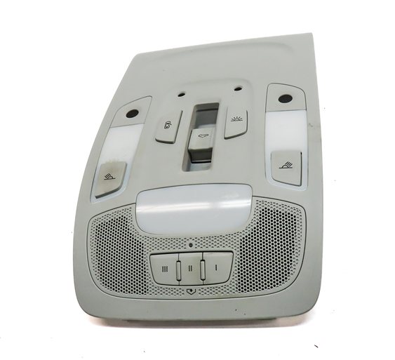 Thumbnail 2: 2013 AUDI A6 (C7 4G) FRONT INTERIOR DOME MAP READING LIGHT LAMP (Gray)