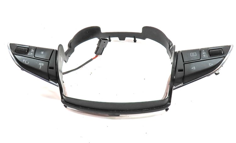 Thumbnail 4: 2013 AUDI A6 (C7 4G) DRIVER STEERING WHEEL PHONE NAVIGATION MEDIA CONTROL SWITCH