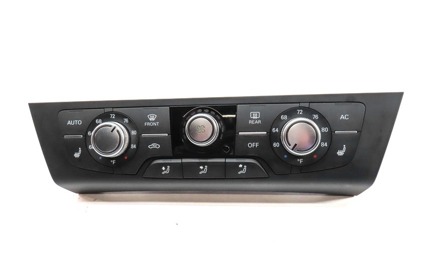 Thumbnail 2: 12-15 AUDI A6 A7 S6 S7 (C7) FRONT A/C SEAT HEATER CLIMATE CONTROL PANEL (3 KNOB)