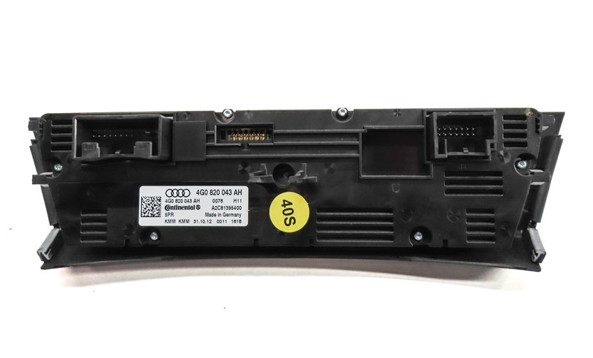 Thumbnail 5: 12-15 AUDI A6 A7 S6 S7 (C7) FRONT A/C SEAT HEATER CLIMATE CONTROL PANEL (3 KNOB)
