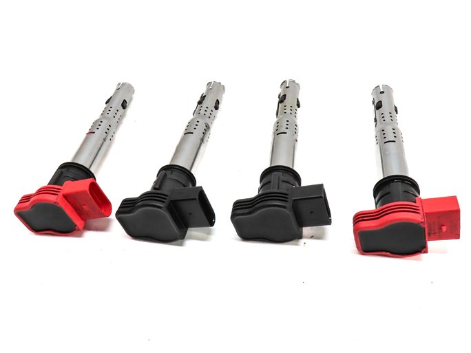 Thumbnail 2: 2013 AUDI A6 (C7 4G) 2.0L (CAEB) ENGINE IGNITION COIL SET/4