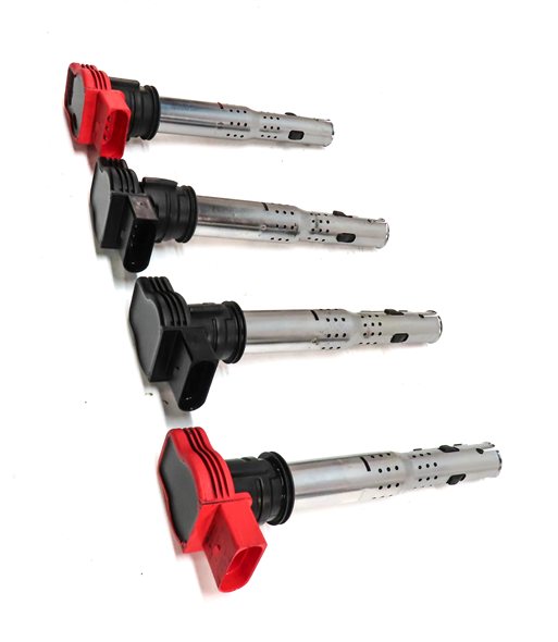 Thumbnail 3: 2013 AUDI A6 (C7 4G) 2.0L (CAEB) ENGINE IGNITION COIL SET/4