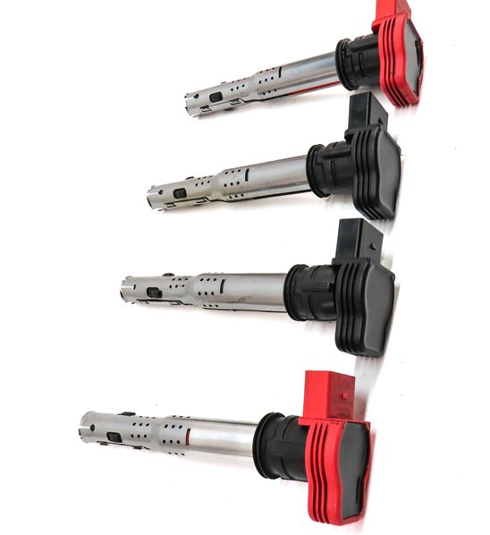 Thumbnail 4: 2013 AUDI A6 (C7 4G) 2.0L (CAEB) ENGINE IGNITION COIL SET/4