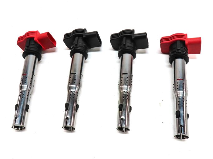 Thumbnail 6: 2013 AUDI A6 (C7 4G) 2.0L (CAEB) ENGINE IGNITION COIL SET/4