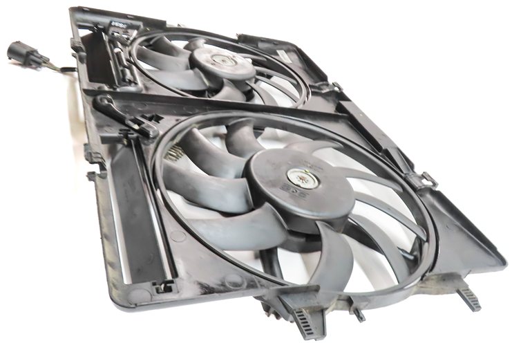 Thumbnail 3: 2012-2016 AUDI A6 (C7) 2.0L CAEB TURBO ENGINE RADIATOR COOLING FAN MOTOR