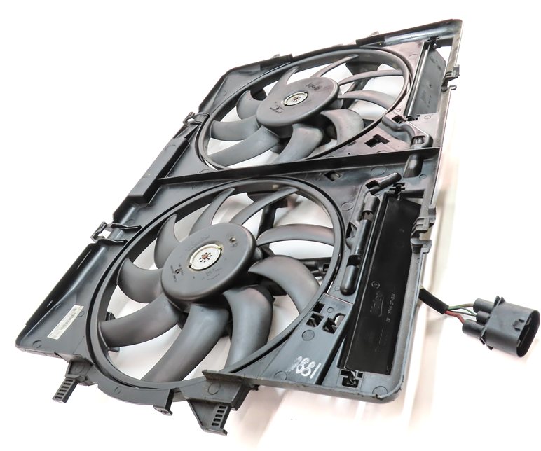 Thumbnail 4: 2012-2016 AUDI A6 (C7) 2.0L CAEB TURBO ENGINE RADIATOR COOLING FAN MOTOR