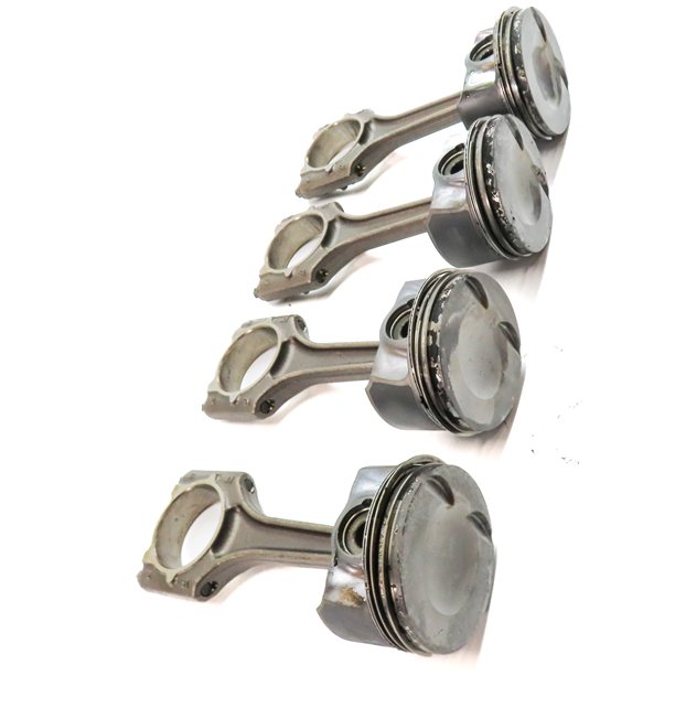 Thumbnail 5: 11-18 VW AUDI - A3 A4 A5 A6 Q5 TT BEETLE JETTA TIGUAN 2.0L TURBO PISTON SET/4