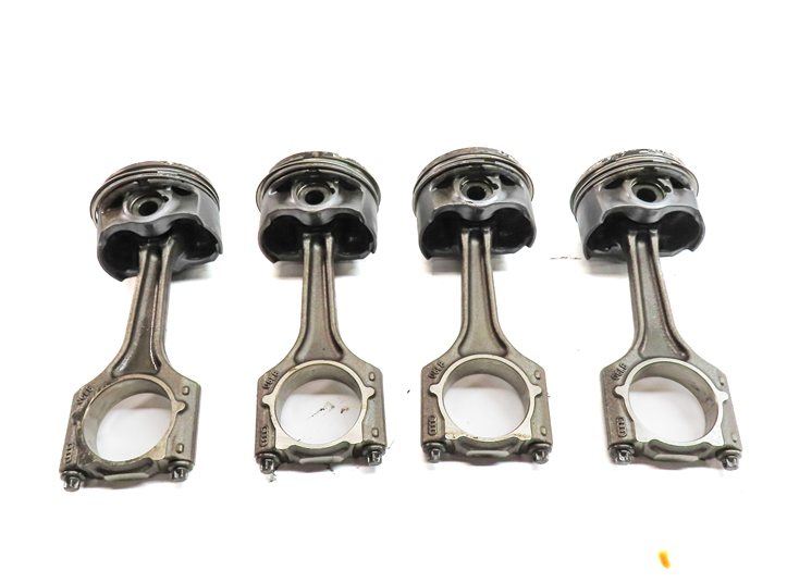 Thumbnail 6: 11-18 VW AUDI - A3 A4 A5 A6 Q5 TT BEETLE JETTA TIGUAN 2.0L TURBO PISTON SET/4