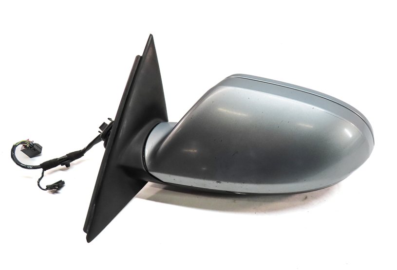 Thumbnail 5: 2012-2013 AUDI A6 (C7 4G) LEFT DRIVER MEMORY HEAT BLIND SPOT DOOR MIRROR (Gray)