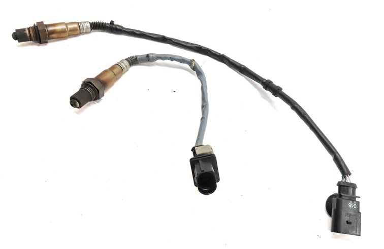 2013 AUDI A6 (C7 4G) 2.0L (CAEB) ENGINE OXYGEN O2 LAMBDA PROBE WIRE SENSOR SET/2