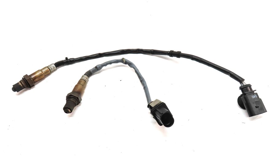 Thumbnail 2: 2013 AUDI A6 (C7 4G) 2.0L (CAEB) ENGINE OXYGEN O2 LAMBDA PROBE WIRE SENSOR SET/2
