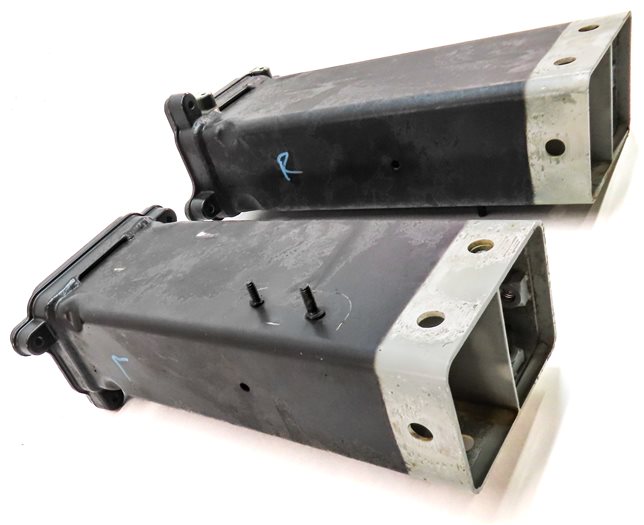 Thumbnail 5: 11-18 AUDI A8 S8 (D4 4H) FRONT LEFT & RIGHT BUMPER REINFORCEMENT BAR BRACKET SET