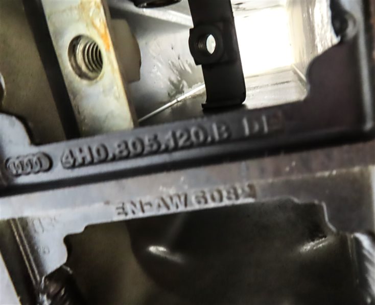 Thumbnail 8: 11-18 AUDI A8 S8 (D4 4H) FRONT LEFT & RIGHT BUMPER REINFORCEMENT BAR BRACKET SET