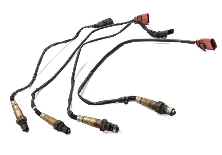 Thumbnail 3: 2013 AUDI A8 (D4 4H) 4.0L (CEUA) ENGINE OXYGEN O2 LAMBDA PROBE WIRE SENSOR SET/4