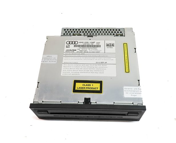 Thumbnail 3: 2013 AUDI A8 (D4 4H) STEREO AUDIO SOUND SYSTEM 6 DISC CD DVD CHANGER MODULE