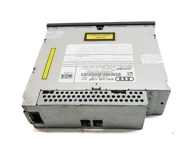 Thumbnail 4: 2013 AUDI A8 (D4 4H) STEREO AUDIO SOUND SYSTEM 6 DISC CD DVD CHANGER MODULE