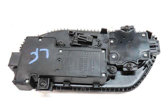 Thumbnail 4: 2013 AUDI A8 (D4 4H) LEFT DRIVER SEAT POSITION ADJUST SWITCH w/ LUMBAR & MASSAGE