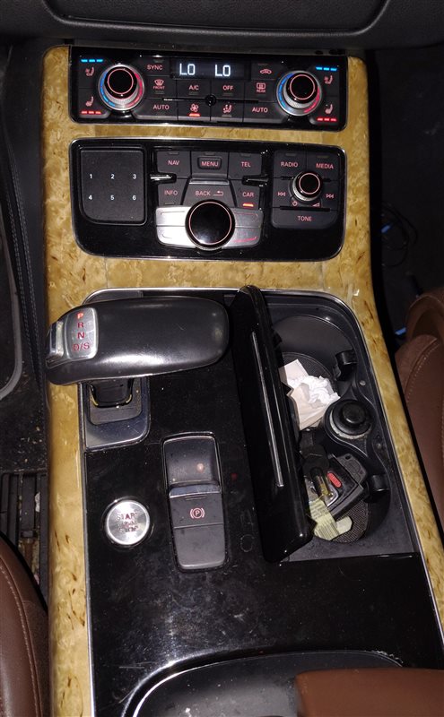 Thumbnail 2: 2011-2014 AUDI A8 S8 (D4 4H) FRONT HEATER A/C TEMPERATURE CONTROL (w/ SEAT VENT)