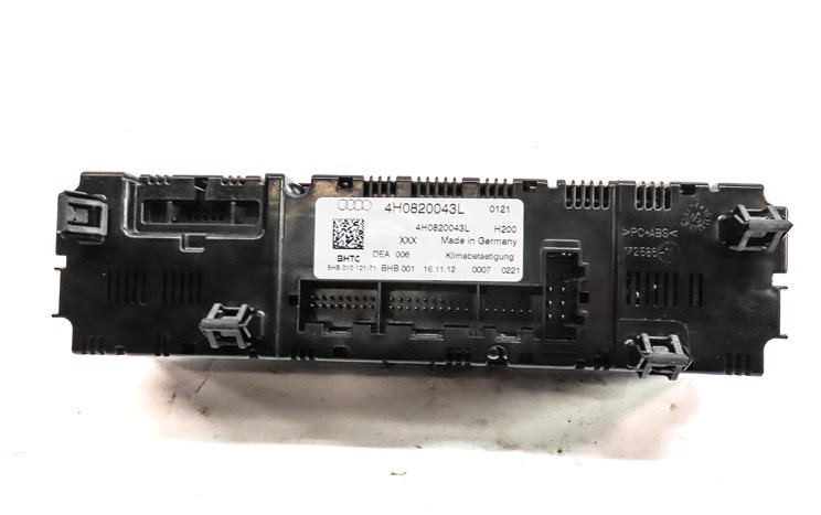 Thumbnail 5: 2011-2014 AUDI A8 S8 (D4 4H) FRONT HEATER A/C TEMPERATURE CONTROL (w/ SEAT VENT)