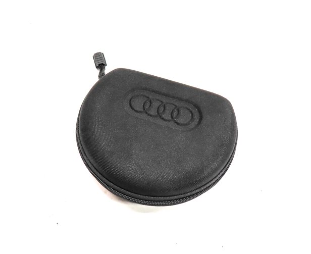 2013 AUDI A8 (D4 4H) MEDIA DVD PLAYER WIRELESS HEADPHONES w/ BLACK CARRY CASE