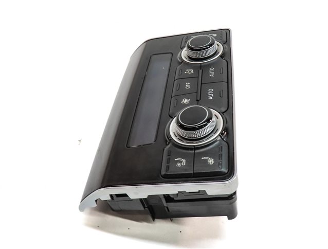Thumbnail 4: 11-14 AUDI A8 S8 (D4 4H) REAR HEAT AIR AC HVAC CLIMATE CONTROL PANEL