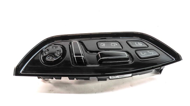Thumbnail 2: 2013 AUDI A8 (D4 4H) REAR RIGHT SEAT POSTION ADJUST SWITCH w/ LUMBAR & MASSAGE
