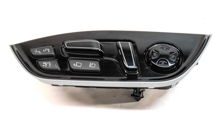 Thumbnail 3: 2013 AUDI A8 (D4 4H) REAR RIGHT SEAT POSTION ADJUST SWITCH w/ LUMBAR & MASSAGE