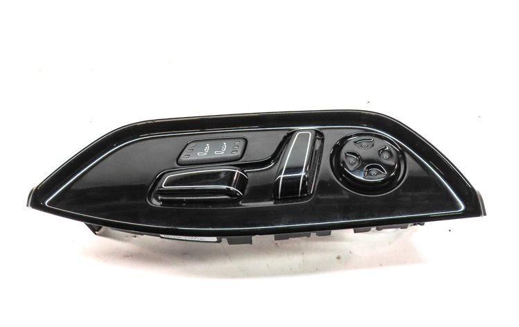 Thumbnail 2: 2013 AUDI A8 (D4 4H) REAR LEFT SEAT POSITIONG ADJUST SWITCH w/ LUMBAR & MASSAGE