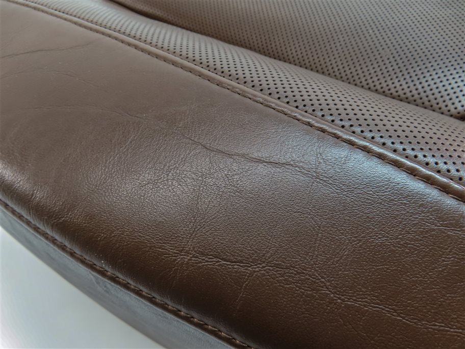 Thumbnail 10: 13 AUDI A8 (D4 4H) REAR RIGHT HEAT VENT MASSAGE MEMORY LOWER SEAT CUSHION(Brown)