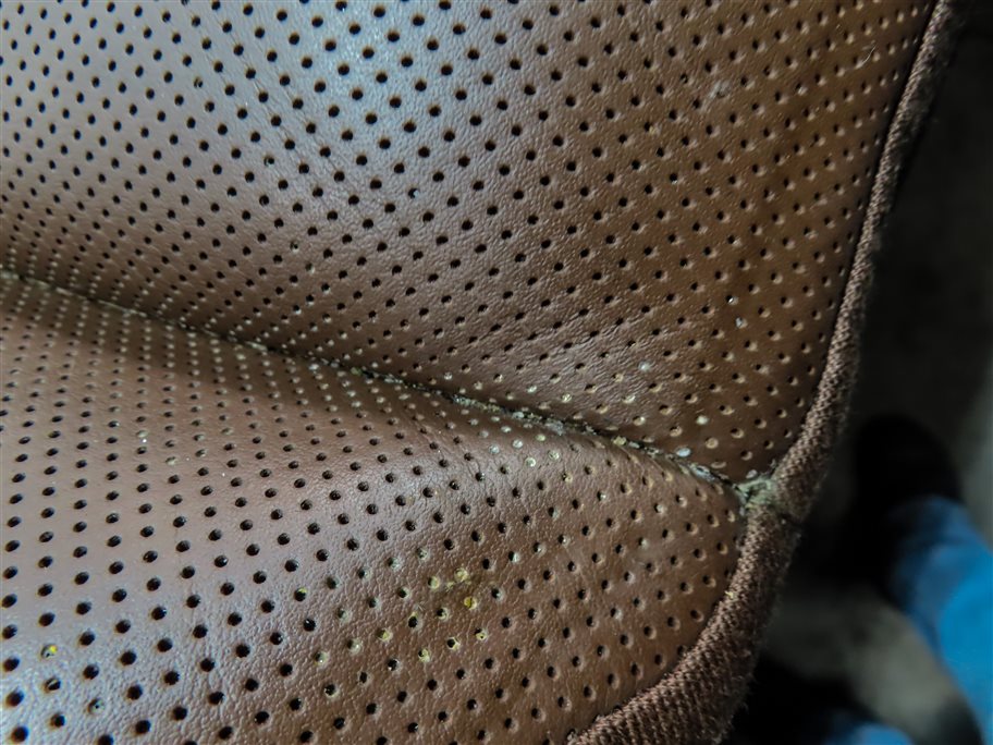 Thumbnail 13: 13 AUDI A8 (D4 4H) REAR RIGHT HEAT VENT MASSAGE MEMORY LOWER SEAT CUSHION(Brown)