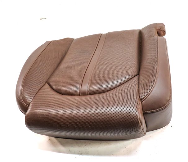 Thumbnail 2: 13 AUDI A8 (D4 4H) REAR RIGHT HEAT VENT MASSAGE MEMORY LOWER SEAT CUSHION(Brown)