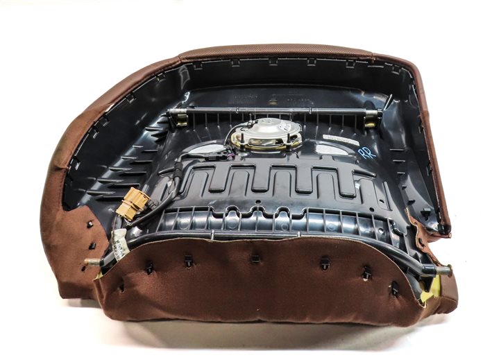 Thumbnail 8: 13 AUDI A8 (D4 4H) REAR RIGHT HEAT VENT MASSAGE MEMORY LOWER SEAT CUSHION(Brown)