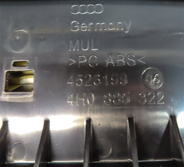 Thumbnail 9: 13 AUDI A8 (D4 4H) REAR RIGHT HEAT VENT MASSAGE MEMORY LOWER SEAT CUSHION(Brown)