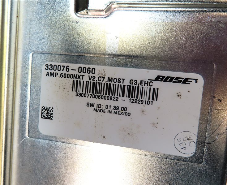 Thumbnail 9: 2013 AUDI A8 (D4 4H) RADIO STEREO BOSE AUDIO SOUND SYSTEM AMP AMPLIFIER
