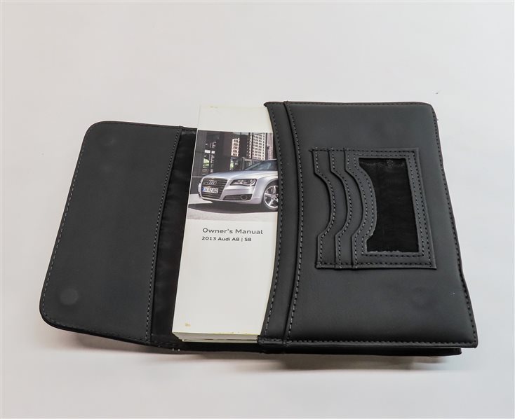 Thumbnail 8: 2013 AUDI A8 (D4 4H) 4.0L (CEUA) ENGINE OWNERS MANUAL BOOKLET SET/8 w/ CASE