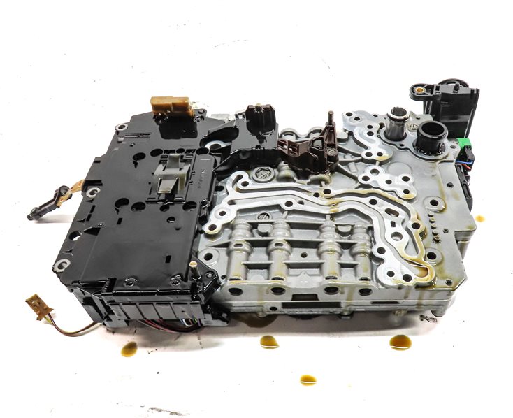 Thumbnail 11: 13-14 AUDI A8 S8 (D4 4H) 8HP55A AUTOMATIC TRANSMISSION VALVE BODY w/ OIL PUMP