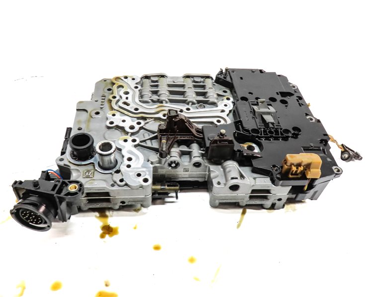 Thumbnail 12: 13-14 AUDI A8 S8 (D4 4H) 8HP55A AUTOMATIC TRANSMISSION VALVE BODY w/ OIL PUMP