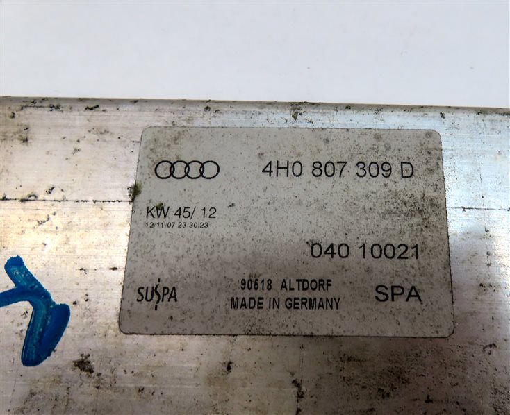 Thumbnail 9: 2011-2018 AUDI A8 S8 (D4 4H) REAR BUMPER REINFORCEMENT BAR IMPACT BRACE BAR