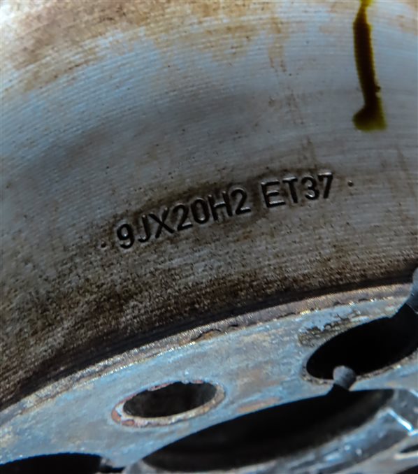 Thumbnail 5: 2011-2016 AUDI A8 (D4 4H) 20x9 - 10 SPLIT SPOKE ALUMINUM ALLOY WHEEL RIM