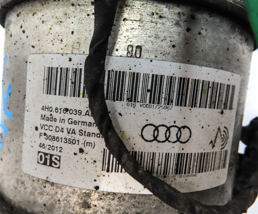 Thumbnail 7: 2011-2018 AUDI A8 S8 (D4 4H) FRONT RIGHT PASSENGER AIR SUSPENSION SHOCK STRUT