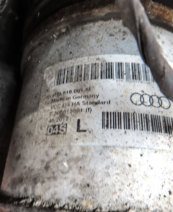 Thumbnail 7: 2011-2018 AUDI A8 S8 (D4 4H) REAR LEFT DRIVER SIDE AIR SUSPENSION SHOCK STRUT