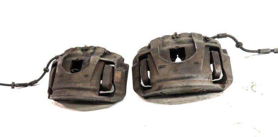 Thumbnail 2: 2011-2018 AUDI A8 (D4 4H) FRONT LEFT & RIGHT BRAKE CALIPER SET 2 (14.96" ROTOR)