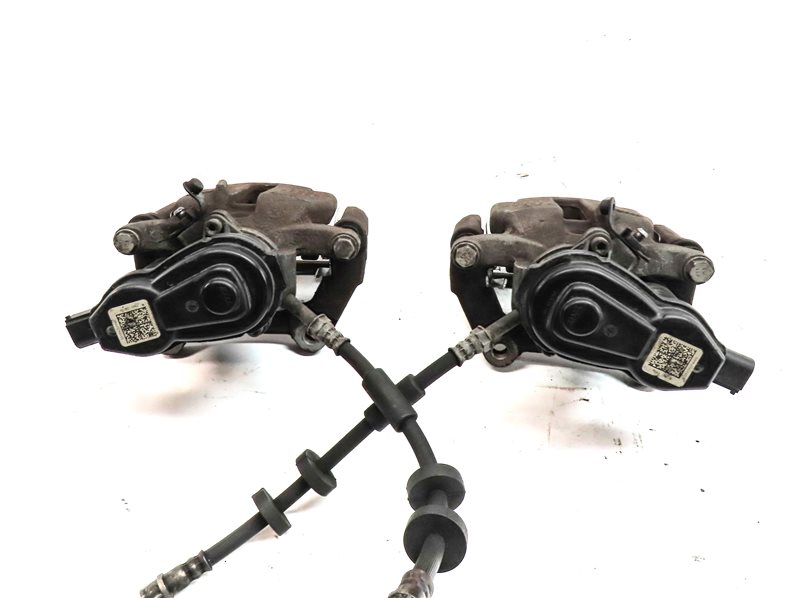 Thumbnail 5: 2011-2018 AUDI A8 S8 (D4 4H) REAR LEFT & RIGHT BRAKE CALIPER SET/2 (14.01 ROTOR)