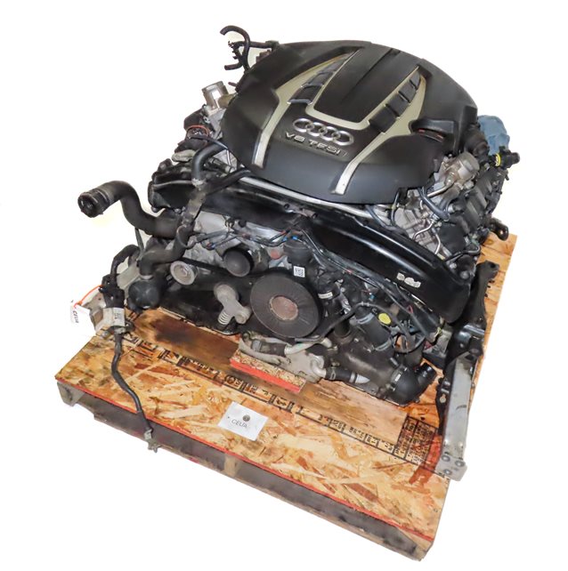 13-14 AUDI A8 S8 (D4 4H) 4.0L CEUA ENGINE ASSEMBLY (VIN 2, 5th DIGIT) (117k)