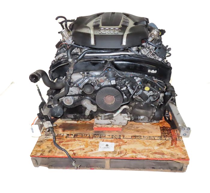 Thumbnail 10: 13-14 AUDI A8 S8 (D4 4H) 4.0L CEUA ENGINE ASSEMBLY (VIN 2, 5th DIGIT) (117k)